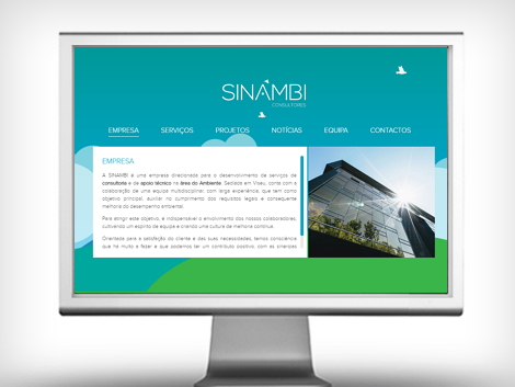 website sinambi empresa